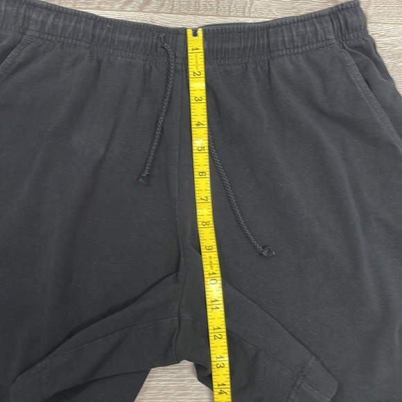 Karen Scott Sport Black Knit Drawstring Shorts Pockets M - Picture 5 of 10